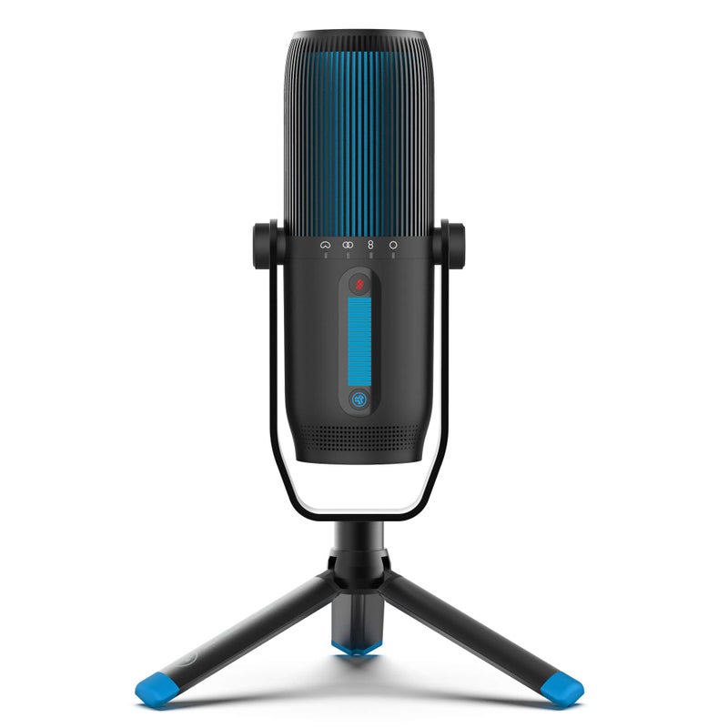 JLab Talk Pro USB Microphone, USB-C Output, Cardioid, Omnidirectional, Stereo, Bidirectional, 192k Sample Rate, 20Hz-20kHz Frequency Response, Volume, Gain Control, Quick Mute, Plug & Play - Image 1